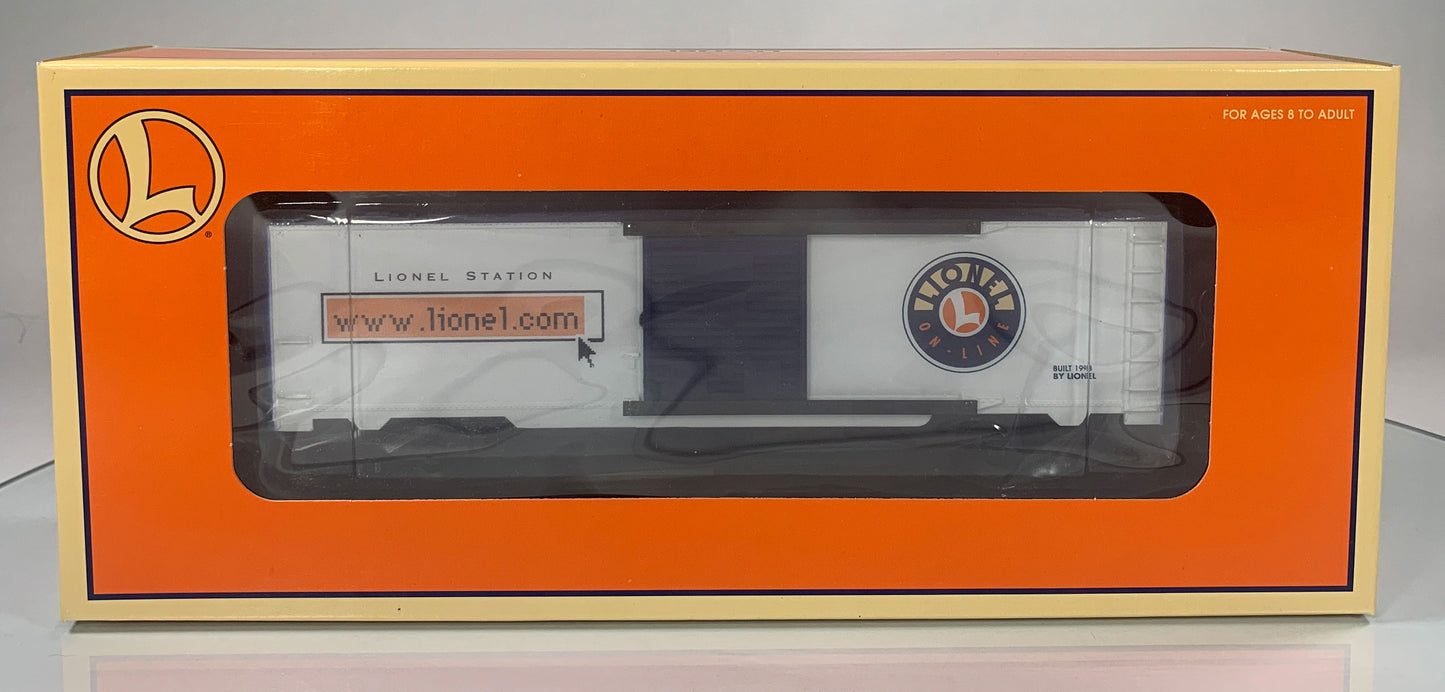 LIONEL • O GAUGE • 1998 Lionel Online Boxcar 6-26264 • NEW OLD STOCK
