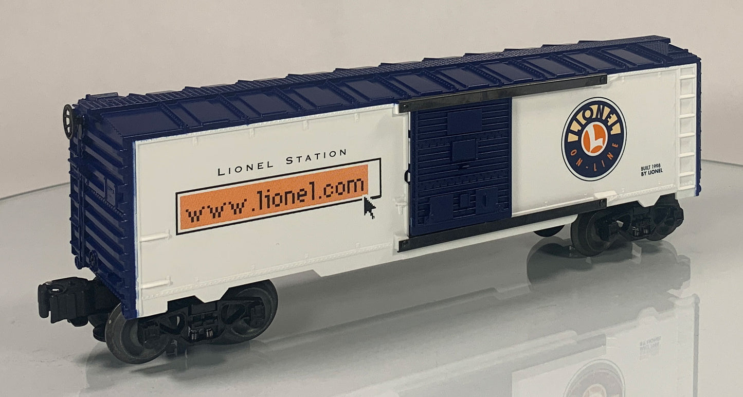 LIONEL • O GAUGE • 1998 Lionel Online Boxcar 6-26264 • NEW OLD STOCK