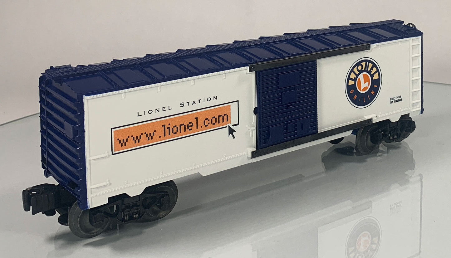LIONEL • O GAUGE • 1998 Lionel Online Boxcar 6-26264 • NEW OLD STOCK