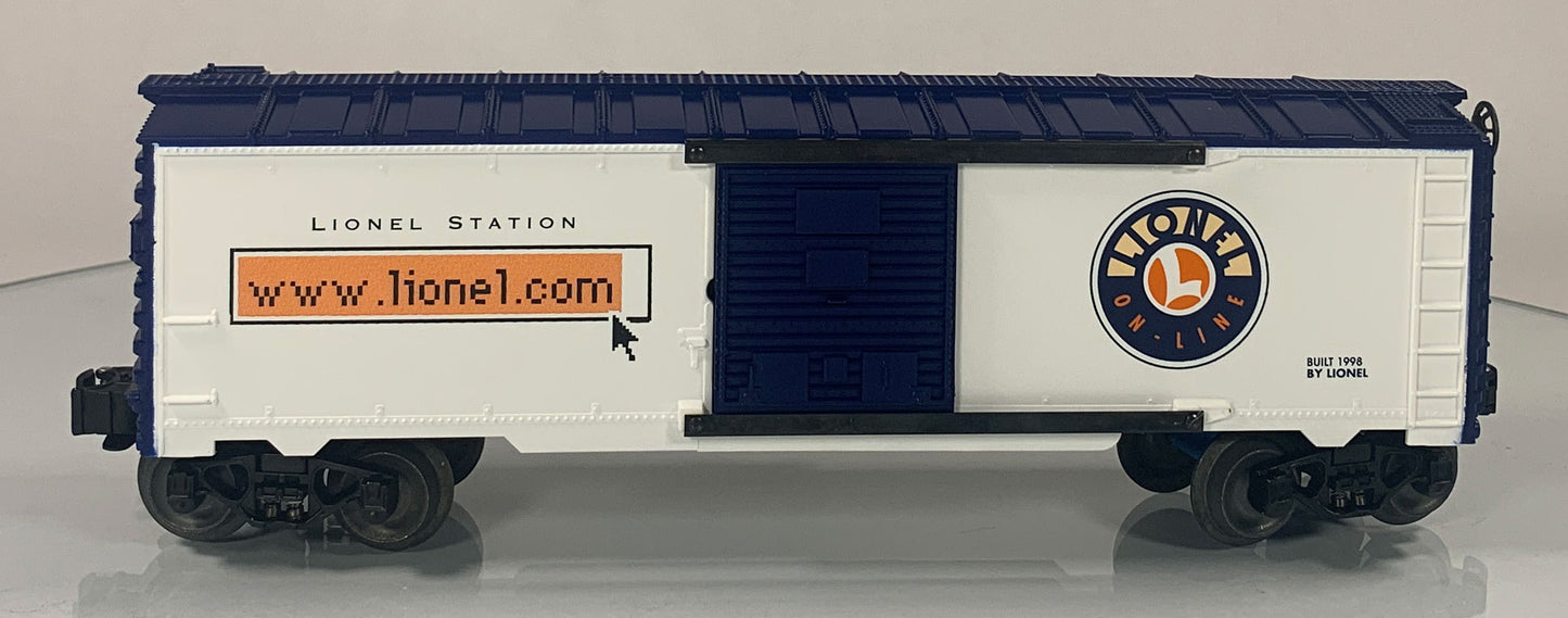 LIONEL • O GAUGE • 1998 Lionel Online Boxcar 6-26264 • NEW OLD STOCK