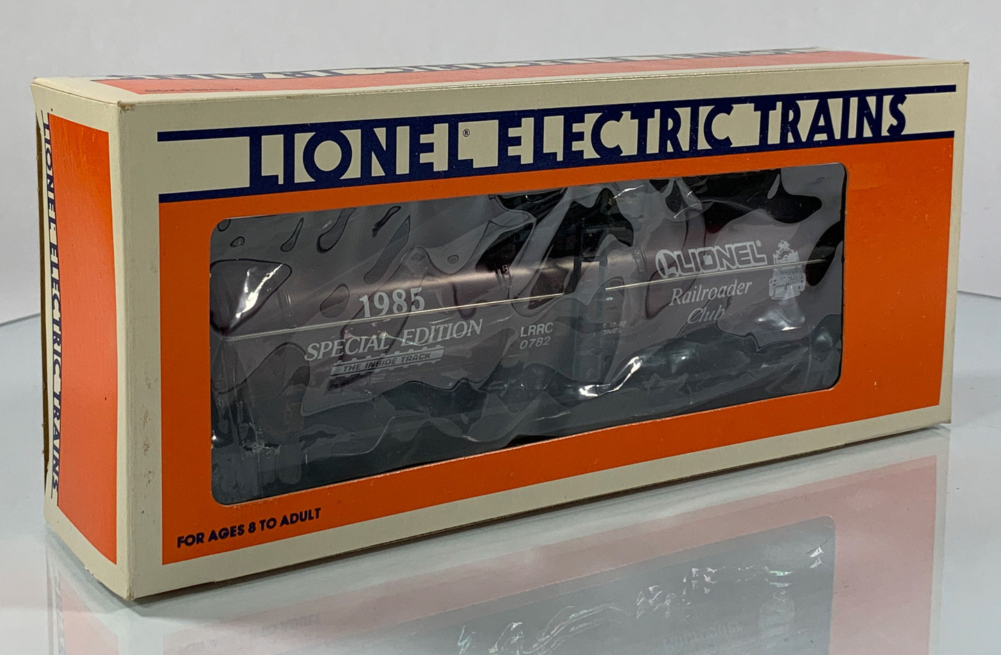 LIONEL • O GAUGE • 1985 Lionel LRRC Inside Track Tank Car 6-0782 • NEW OLD STOCK