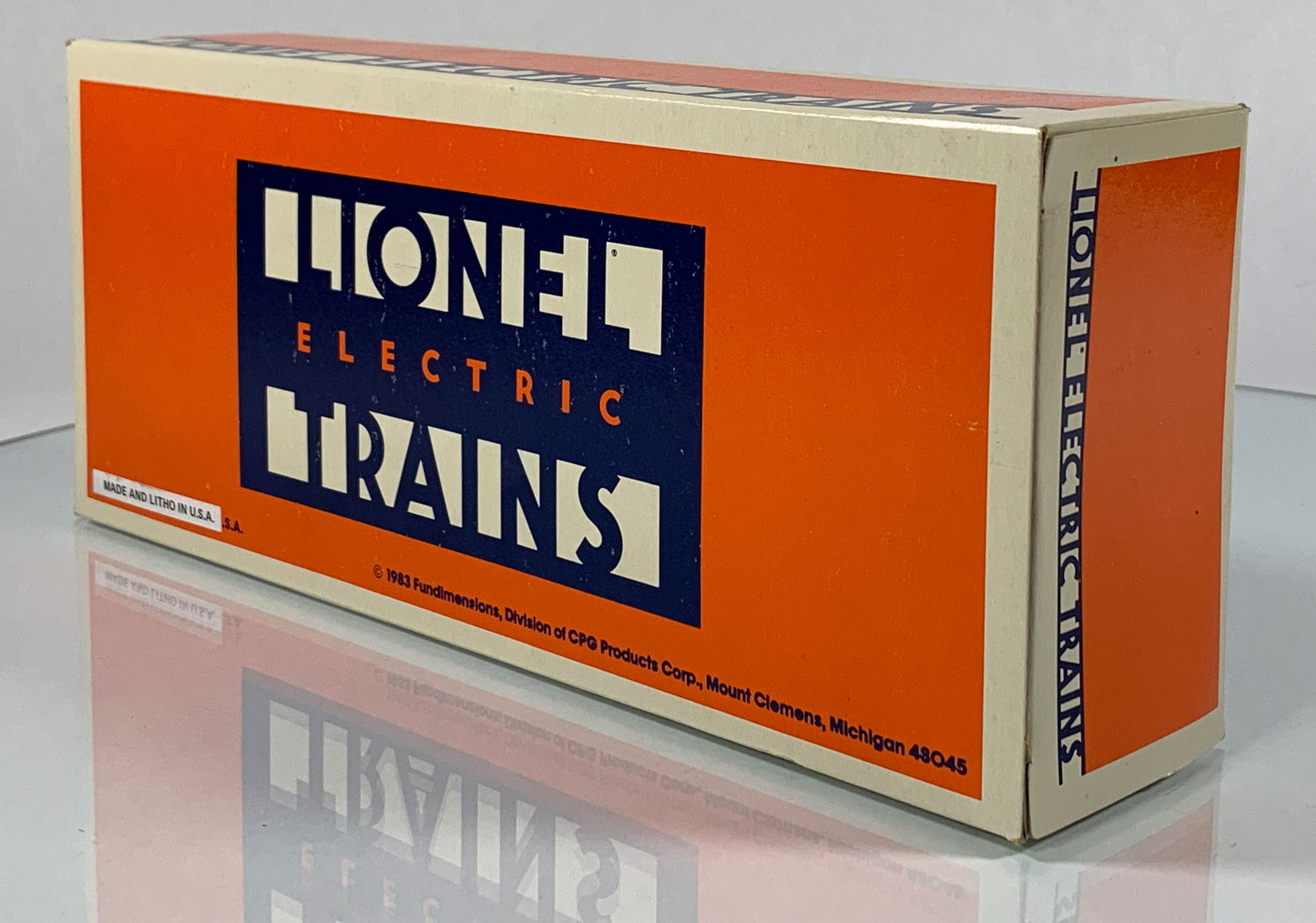 LIONEL • O GAUGE • 1985 Lionel LRRC Inside Track Tank Car 6-0782 • NEW OLD STOCK