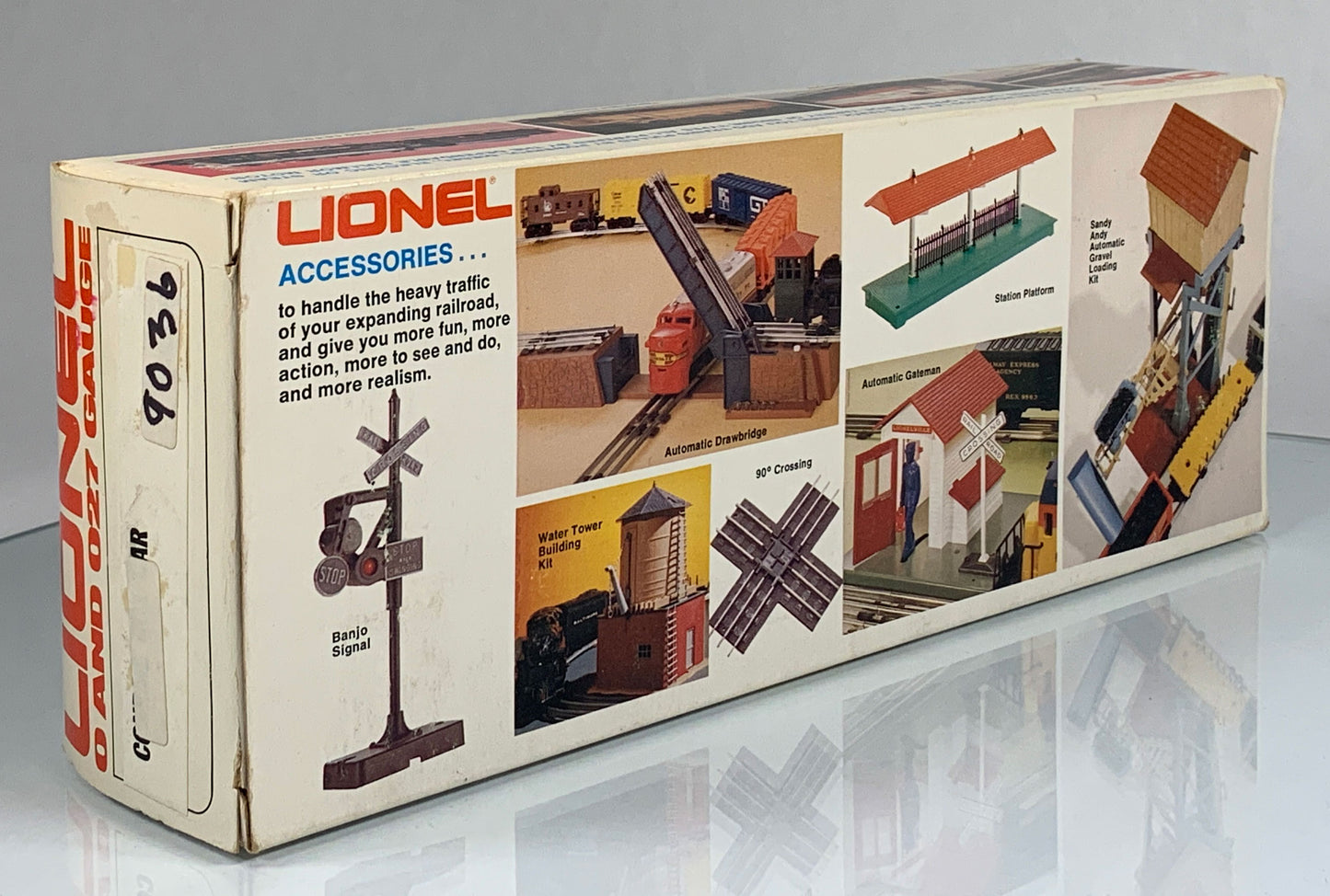 LIONEL • O GAUGE • 1978-1979 Mobilgas LCCA Meet Special Tank 6-9036 • EX COND