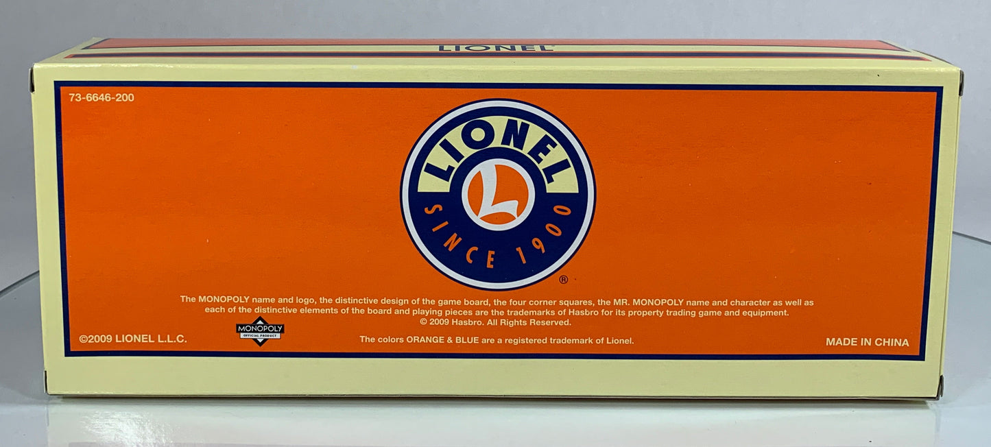 LIONEL • O GAUGE • 2009 Get Out of Jail Monopoly Mint Car 6-29635 • NEW OLD STOCK