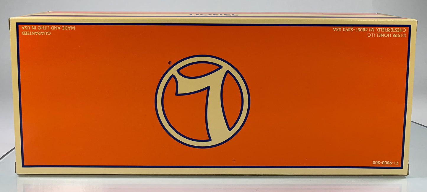 LIONEL • O GAUGE • 1999 Monopoly –Go to Jail Illuminated Stockade Car 6-52183 • NEW OLD STOCK