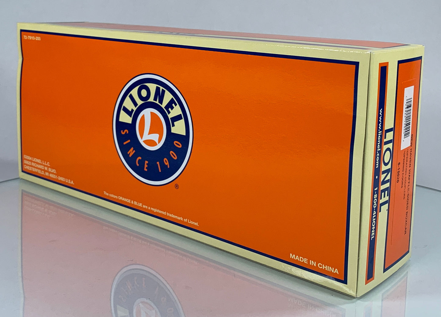 LIONEL • O GAUGE • 2007 New Haven Waffle Sided Boxcar 6-15020 • NEW OLD STOCK