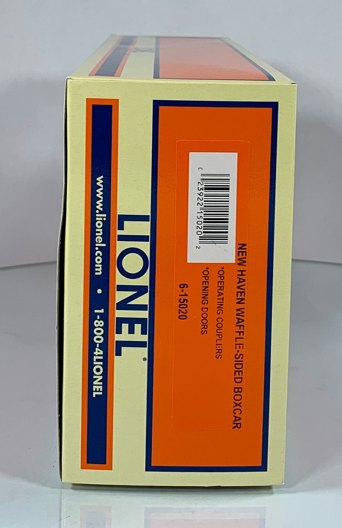 LIONEL • O GAUGE • 2007 New Haven Waffle Sided Boxcar 6-15020 • NEW OLD STOCK