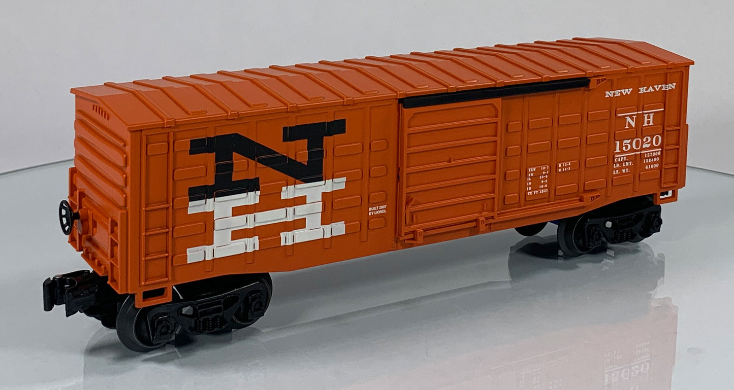 LIONEL • O GAUGE • 2007 New Haven Waffle Sided Boxcar 6-15020 • NEW OLD STOCK
