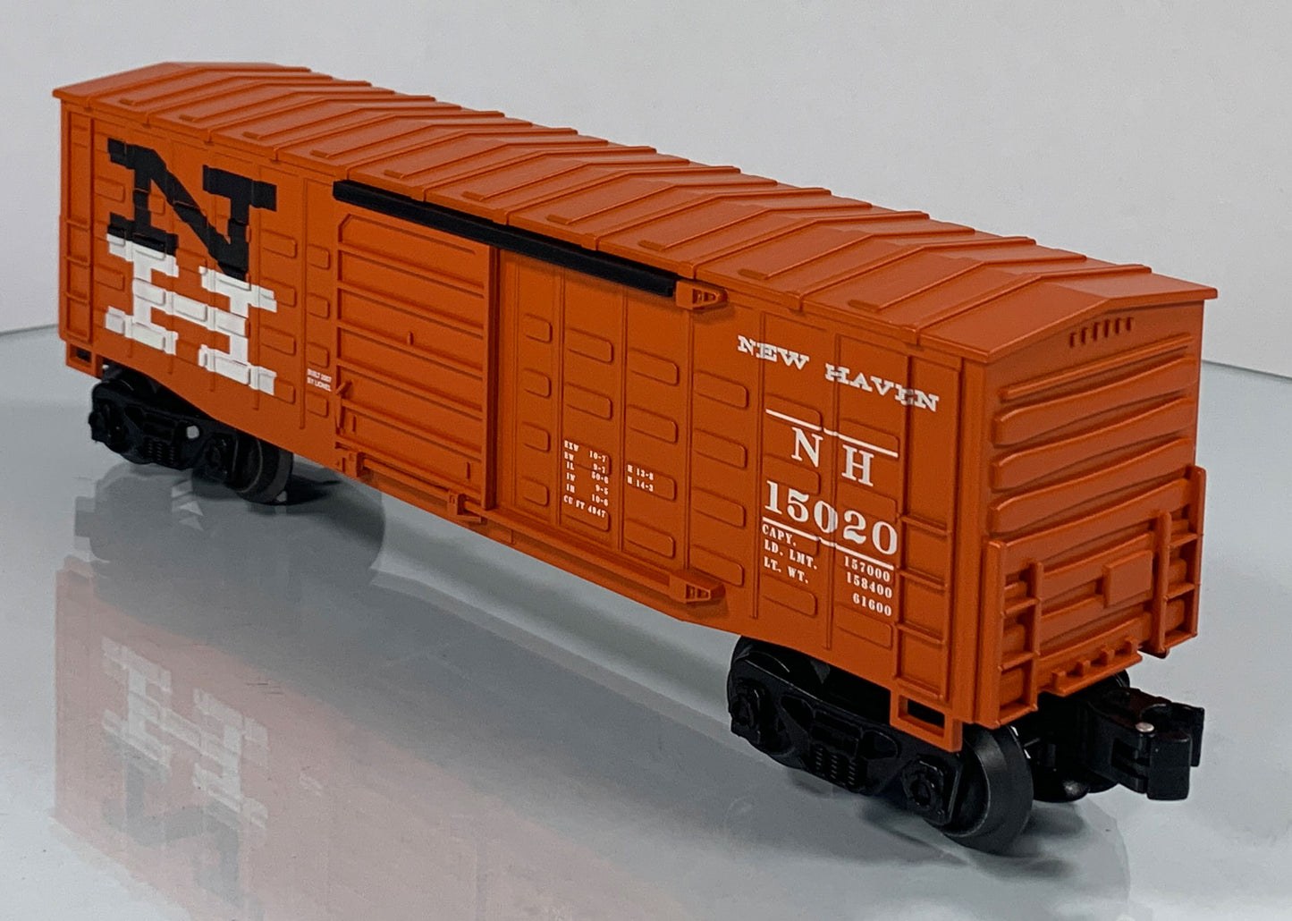 LIONEL • O GAUGE • 2007 New Haven Waffle Sided Boxcar 6-15020 • NEW OLD STOCK