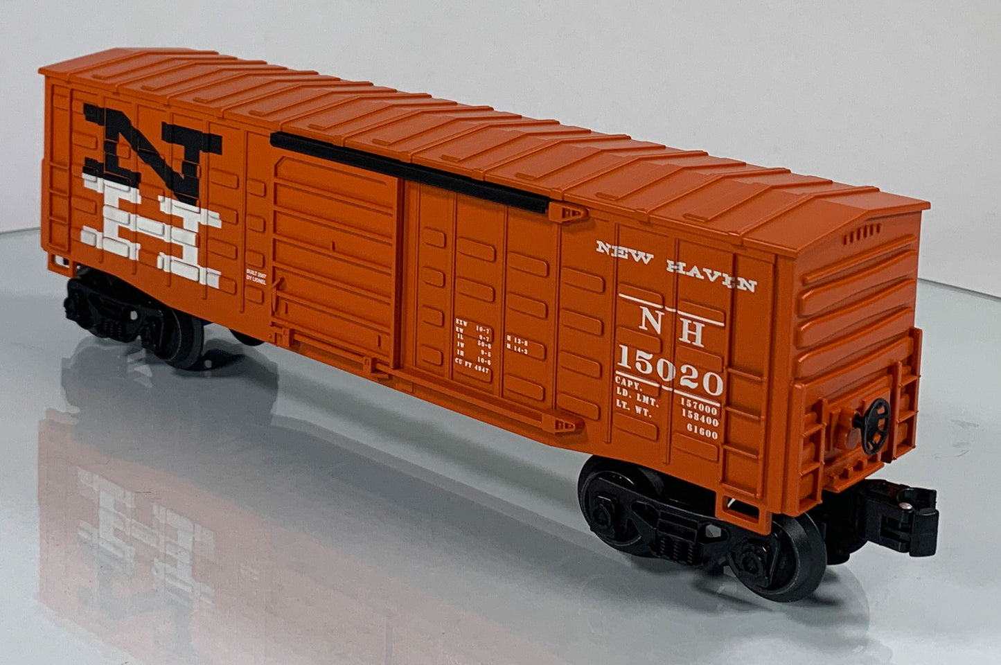 LIONEL • O GAUGE • 2007 New Haven Waffle Sided Boxcar 6-15020 • NEW OLD STOCK