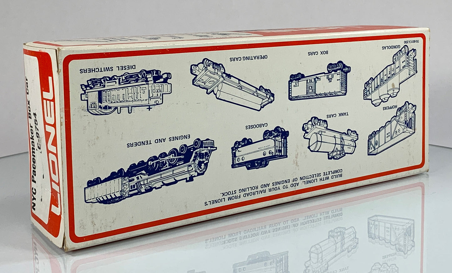 LIONEL • O GAUGE • 1975 NYC Pacemaker Boxcar 6-9754 • EX COND