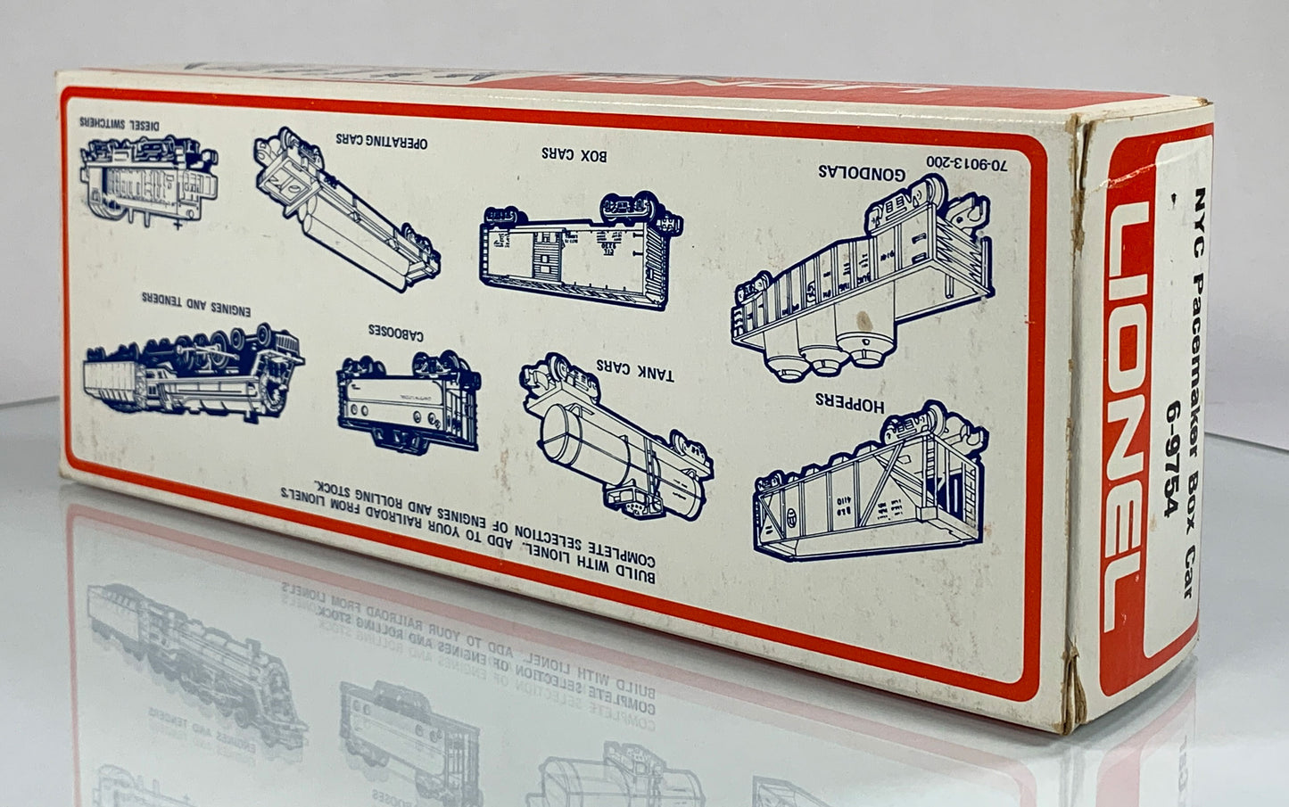 LIONEL • O GAUGE • 1975 NYC Pacemaker Boxcar 6-9754 • EX COND