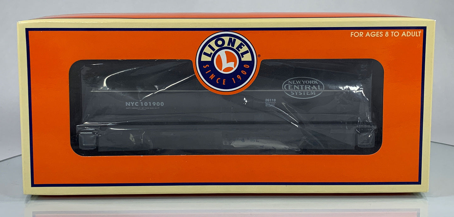 LIONEL • O GAUGE • 2001 New York Central Single Dome Tank Car 6-26118 • NEW OLD STOCK
