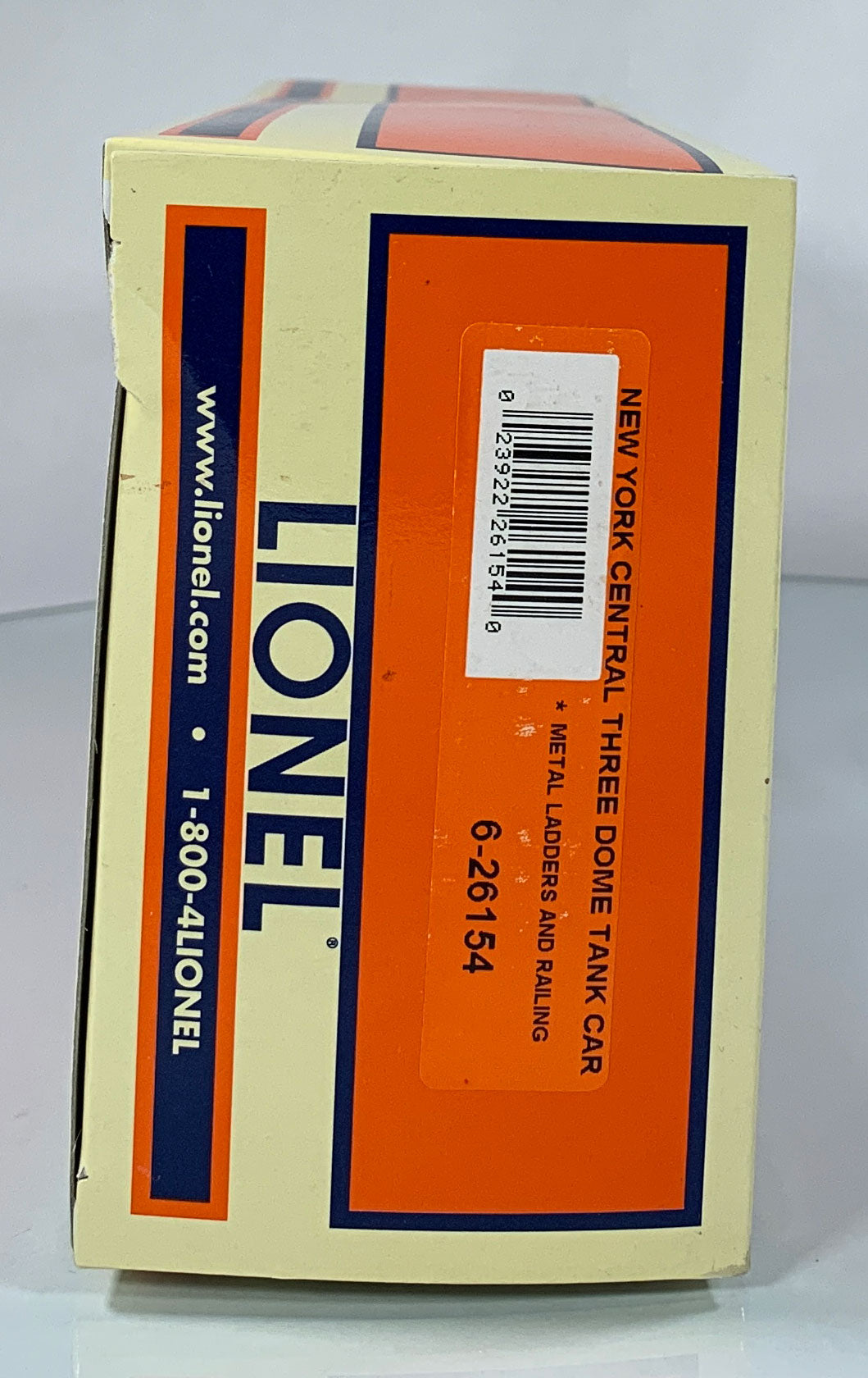 LIONEL • O GAUGE • 2003 New York Central Three Dome Tank Car 6-26154 • NEW OLD STOCK