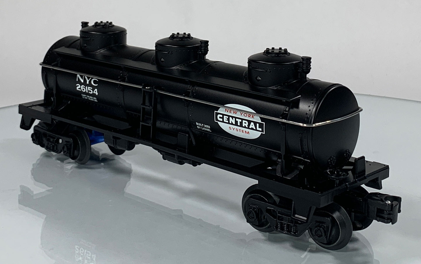 LIONEL • O GAUGE • 2003 New York Central Three Dome Tank Car 6-26154 • NEW OLD STOCK