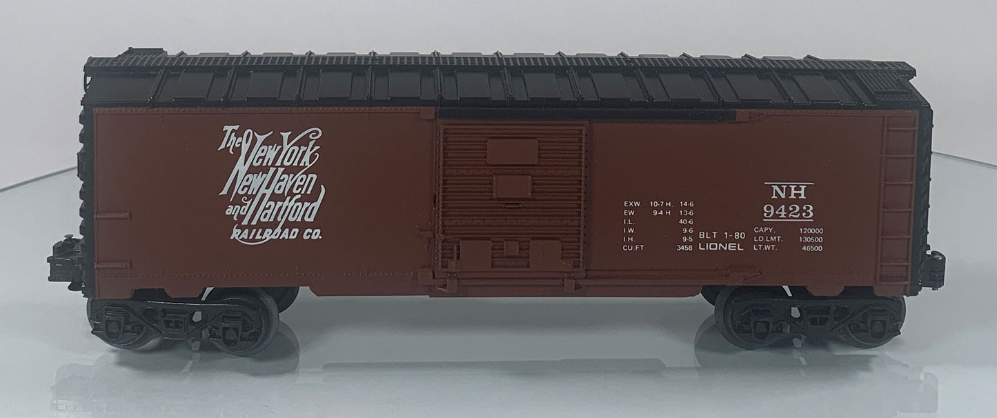 LIONEL • O GAUGE • 1980 New York, New Haven, & Hartford Boxcar 6-9423 • LIKE NEW