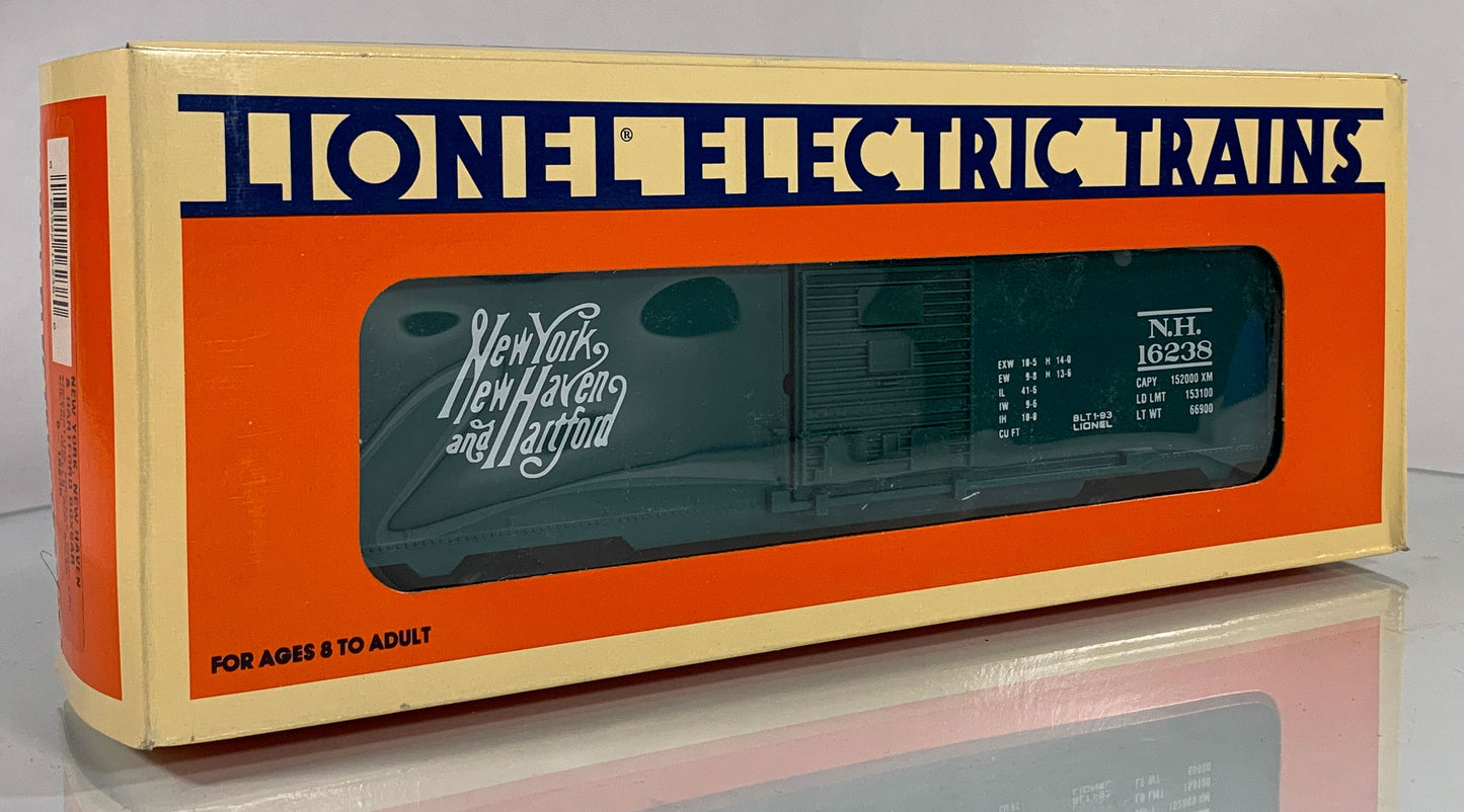 LIONEL • O GAUGE • 1993 New York New Haven Hartford Boxcar 6-16238 • NEW OLD STOCK