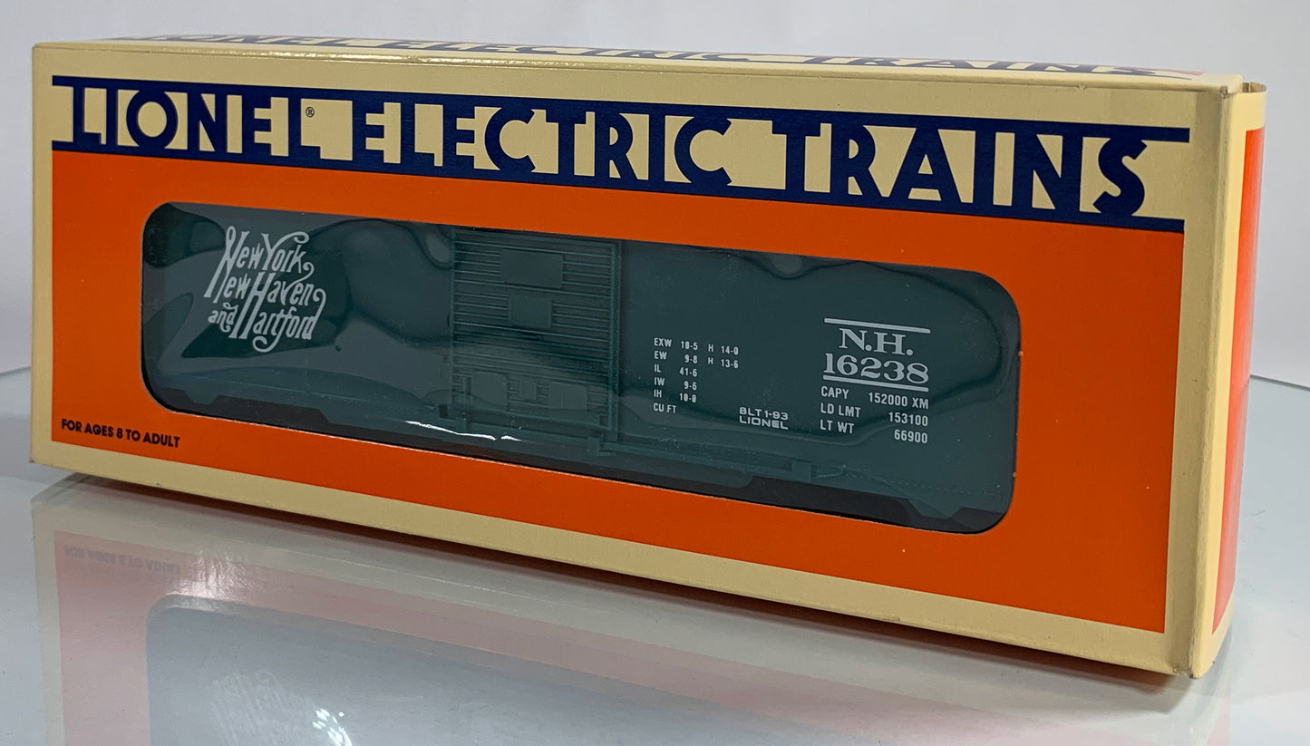 LIONEL • O GAUGE • 1993 New York New Haven Hartford Boxcar 6-16238 • NEW OLD STOCK