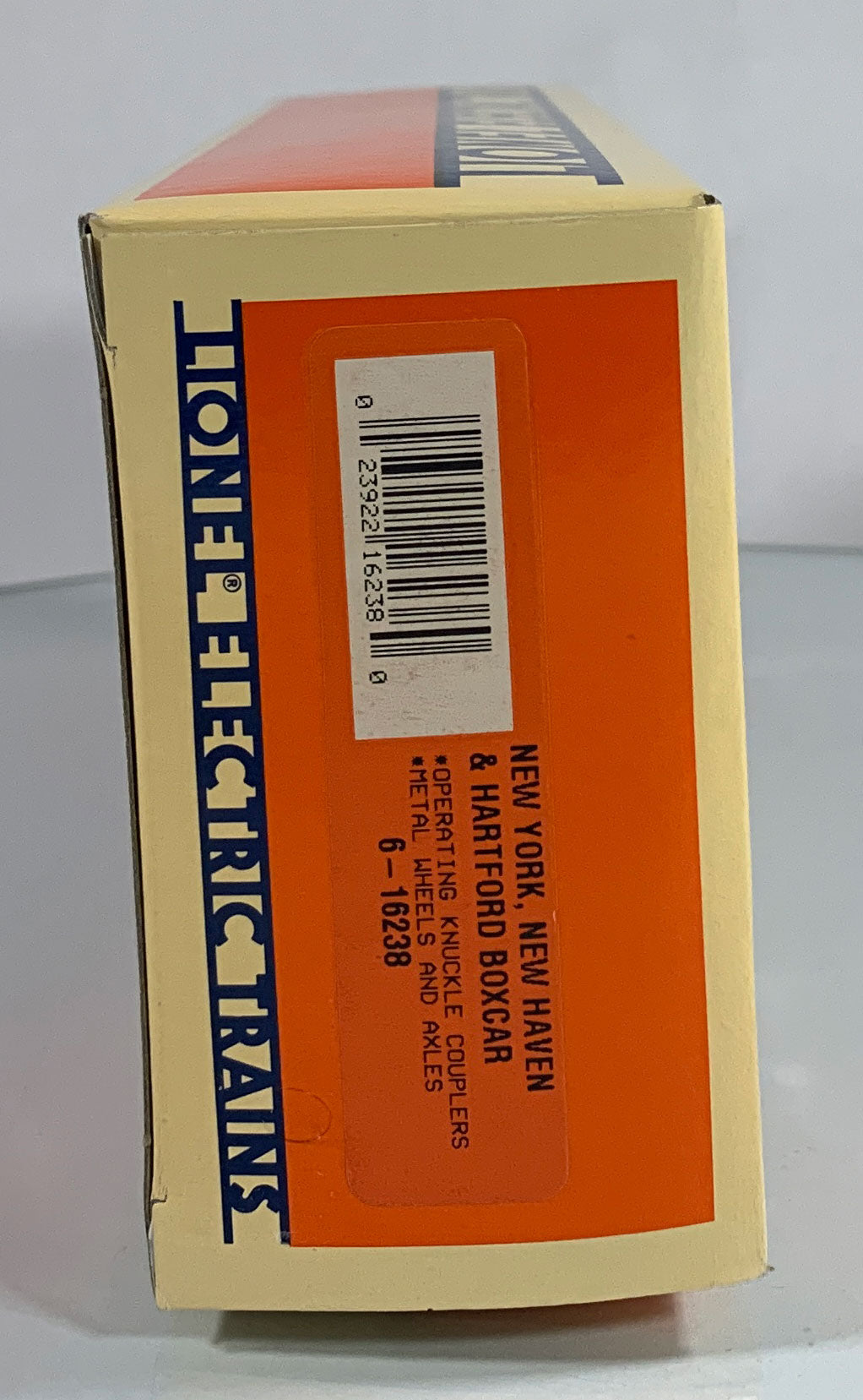 LIONEL • O GAUGE • 1993 New York New Haven Hartford Boxcar 6-16238 • NEW OLD STOCK