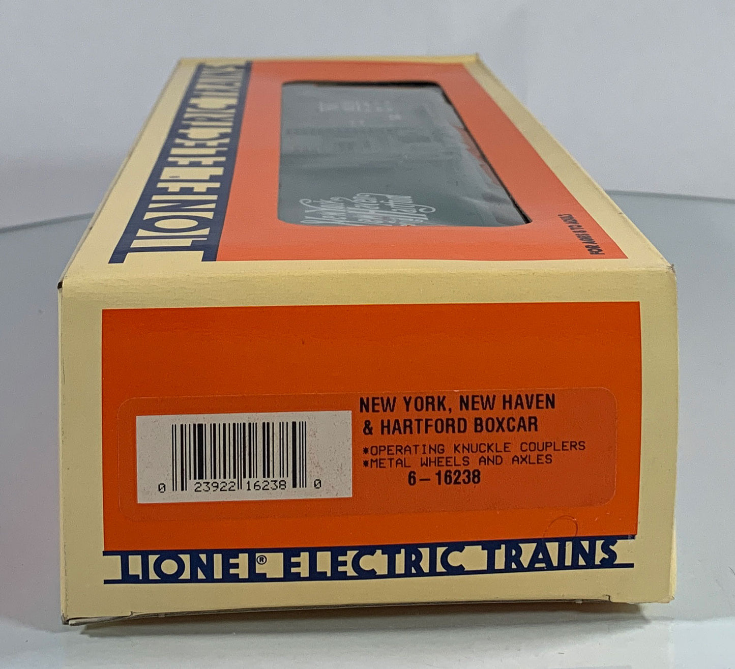 LIONEL • O GAUGE • 1993 New York New Haven Hartford Boxcar 6-16238 • NEW OLD STOCK