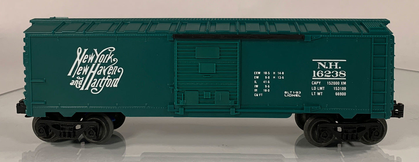 LIONEL • O GAUGE • 1993 New York New Haven Hartford Boxcar 6-16238 • NEW OLD STOCK