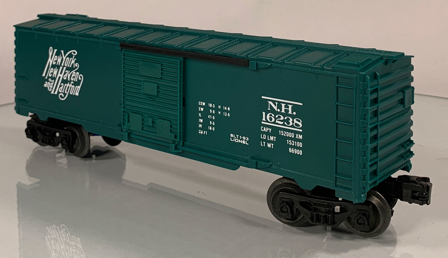 LIONEL • O GAUGE • 1993 New York New Haven Hartford Boxcar 6-16238 • NEW OLD STOCK