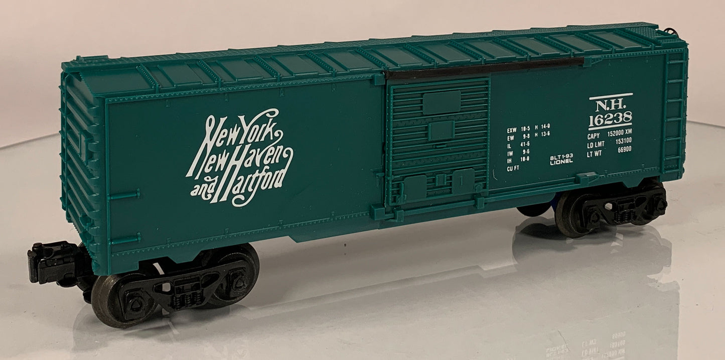 LIONEL • O GAUGE • 1993 New York New Haven Hartford Boxcar 6-16238 • NEW OLD STOCK