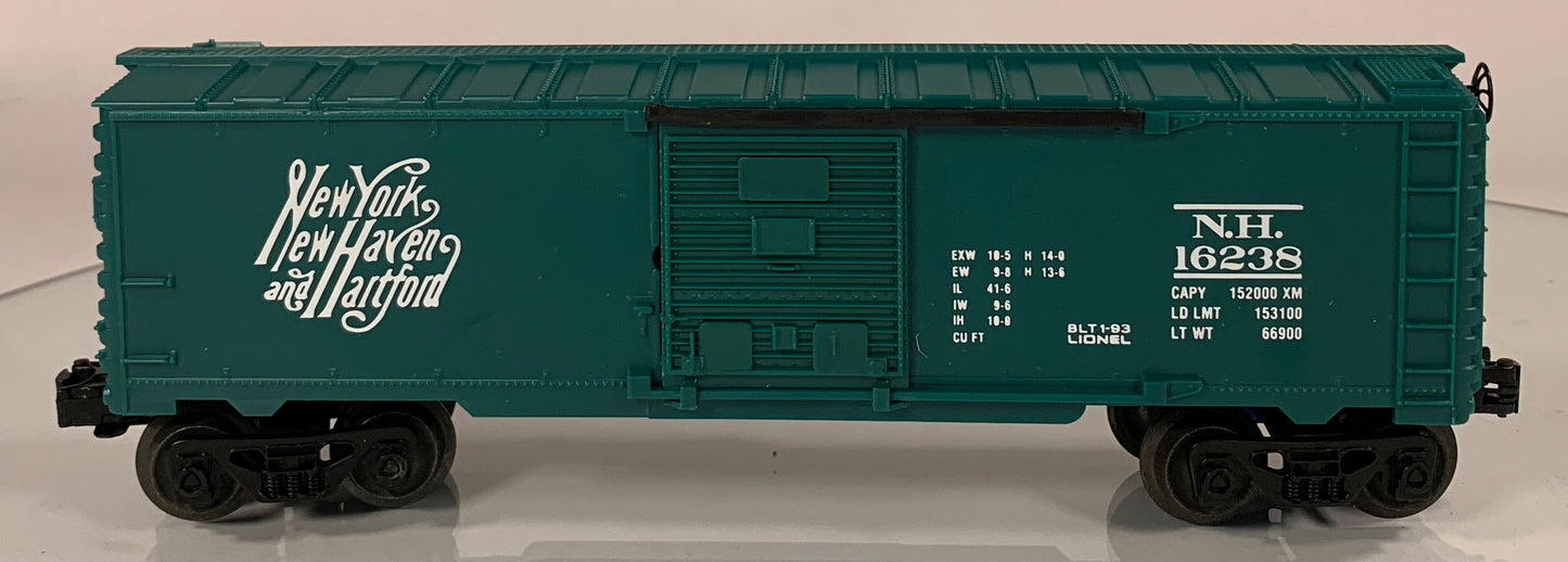 LIONEL • O GAUGE • 1993 New York New Haven Hartford Boxcar 6-16238 • NEW OLD STOCK