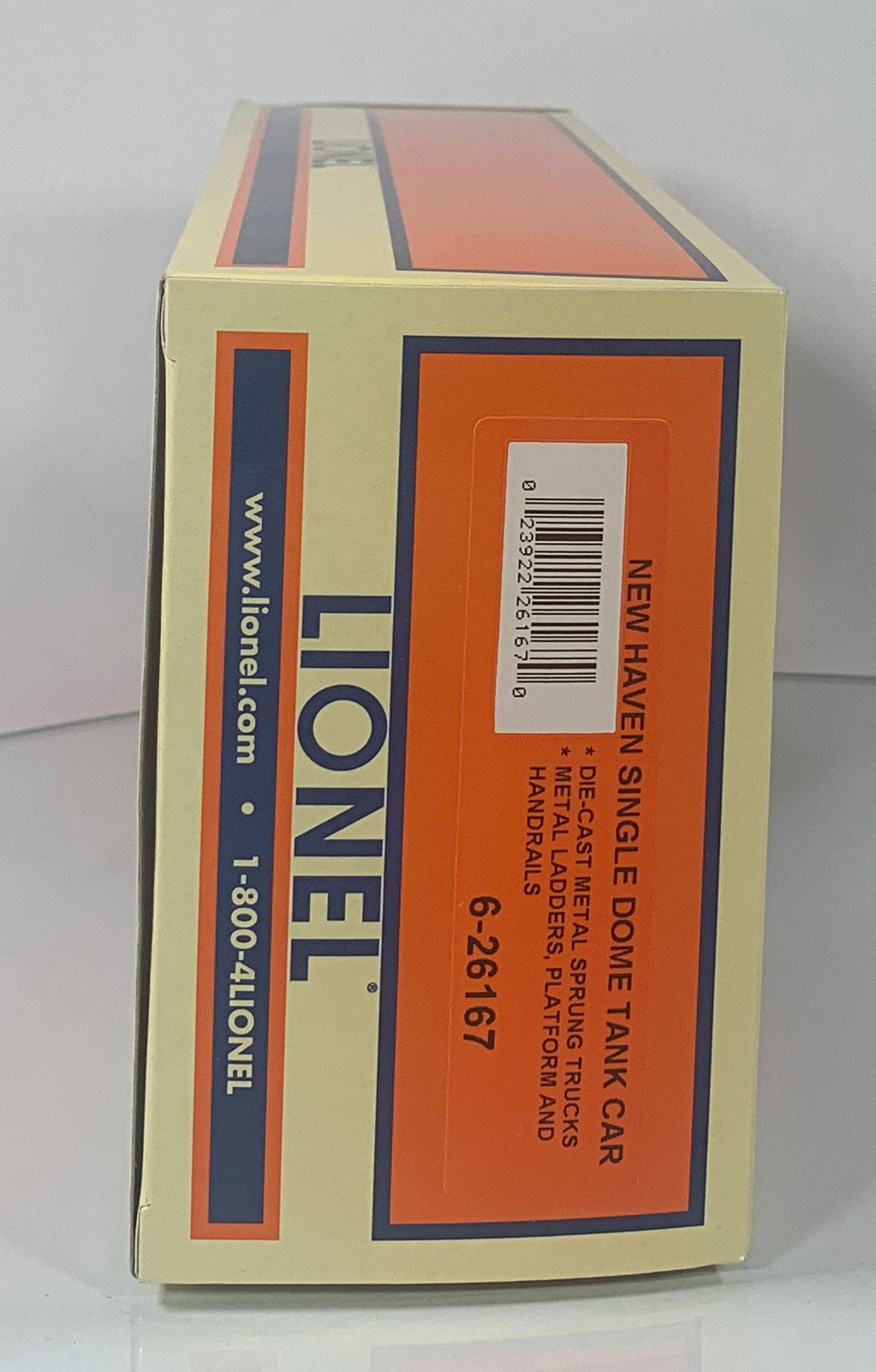 LIONEL • O GAUGE • 2005 New Haven Single Dome Tank Car 6-26167 • NEW OLD STOCK