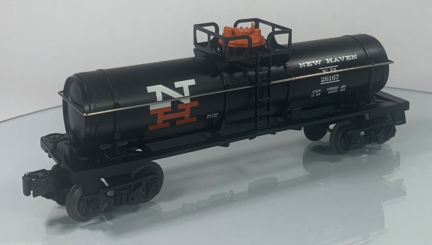 LIONEL • O GAUGE • 2005 New Haven Single Dome Tank Car 6-26167 • NEW OLD STOCK