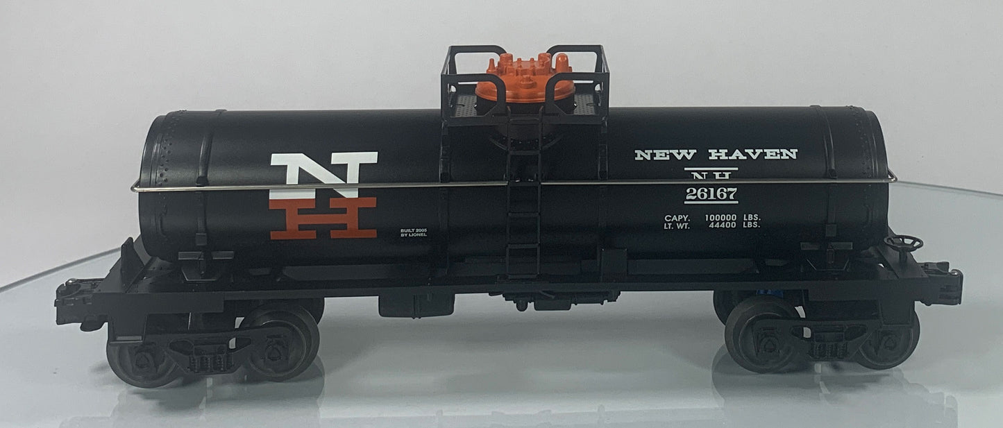 LIONEL • O GAUGE • 2005 New Haven Single Dome Tank Car 6-26167 • NEW OLD STOCK