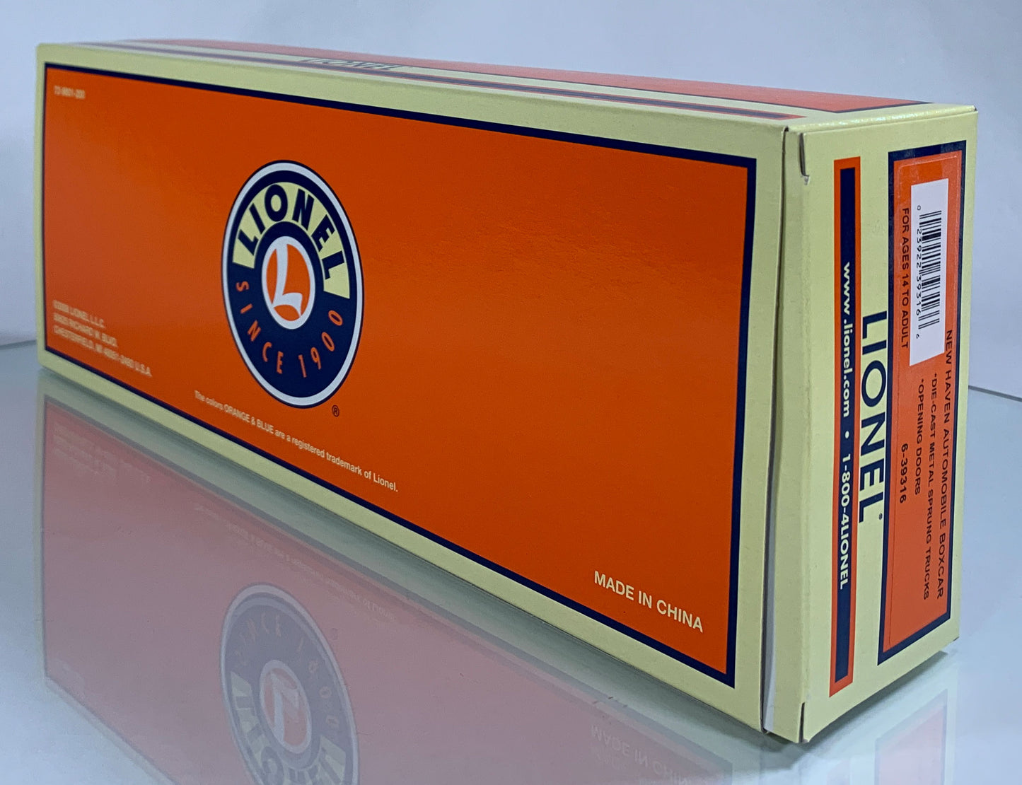 LIONEL • O GAUGE • 2009 New Haven Automobile Boxcar 6-39316 • NEW OLD STOCK