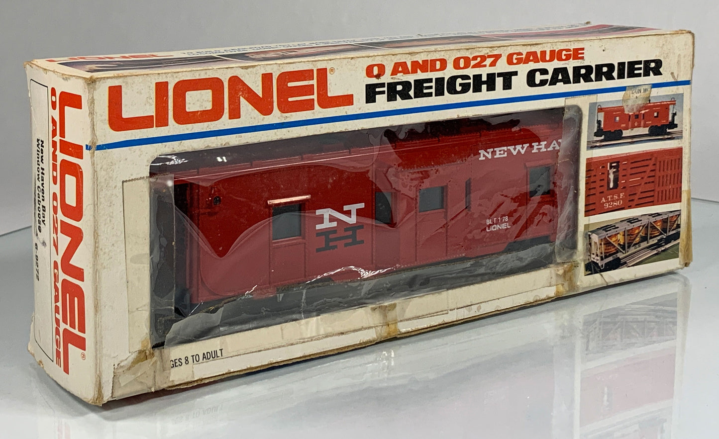 LIONEL • O GAUGE • 1978 New Haven Bay Window Caboose 6-9272 • LIKE NEW OLD STOCK