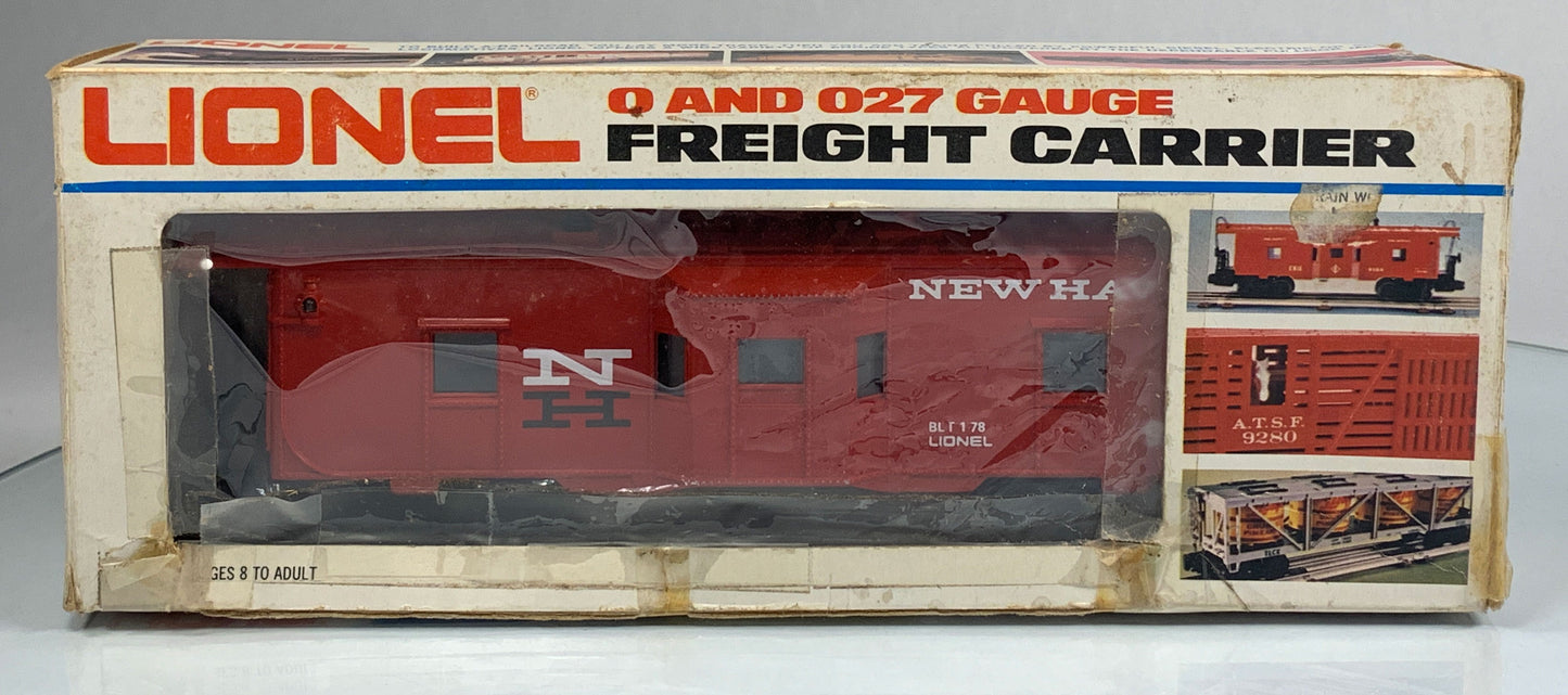 LIONEL • O GAUGE • 1978 New Haven Bay Window Caboose 6-9272 • LIKE NEW OLD STOCK