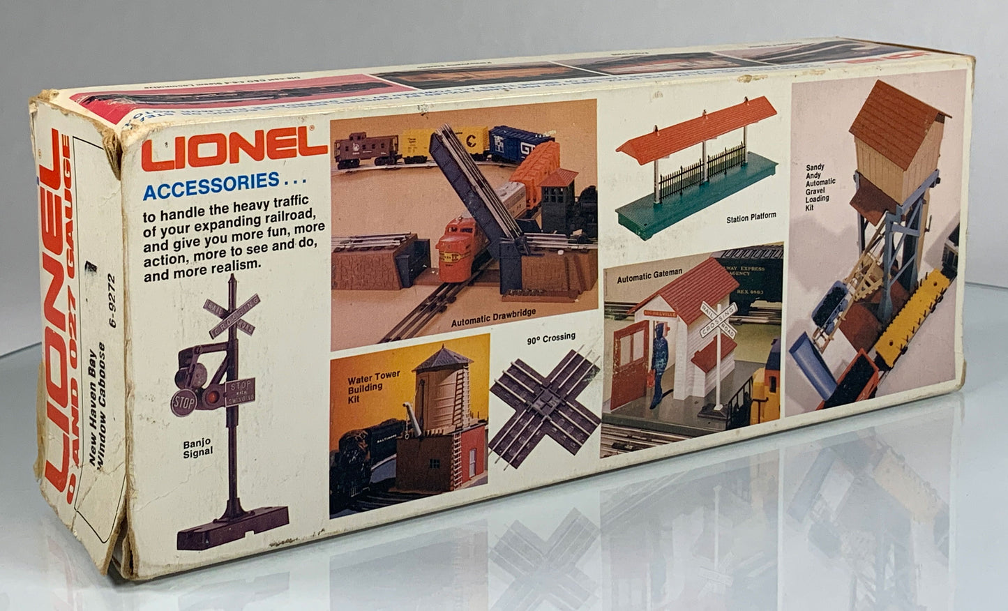 LIONEL • O GAUGE • 1978 New Haven Bay Window Caboose 6-9272 • LIKE NEW OLD STOCK