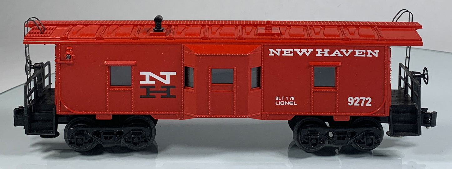 LIONEL • O GAUGE • 1978 New Haven Bay Window Caboose 6-9272 • LIKE NEW OLD STOCK