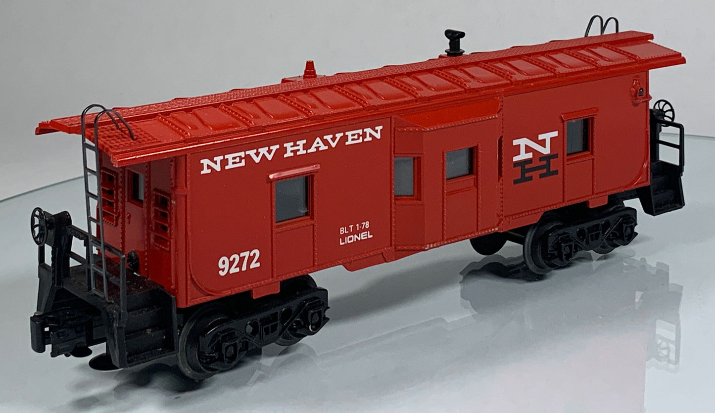 LIONEL • O GAUGE • 1978 New Haven Bay Window Caboose 6-9272 • LIKE NEW OLD STOCK