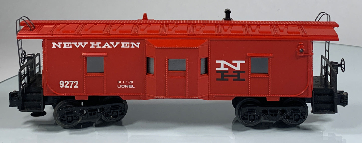 LIONEL • O GAUGE • 1978 New Haven Bay Window Caboose 6-9272 • LIKE NEW OLD STOCK