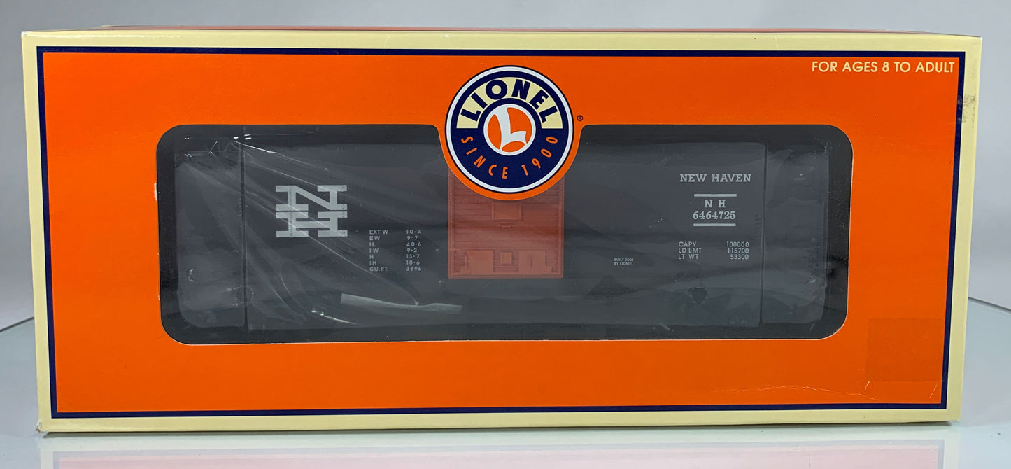 LIONEL • O GAUGE • 2001 New Haven 6464 Series X Boxcar 6-32904 • NEW OLD STOCK
