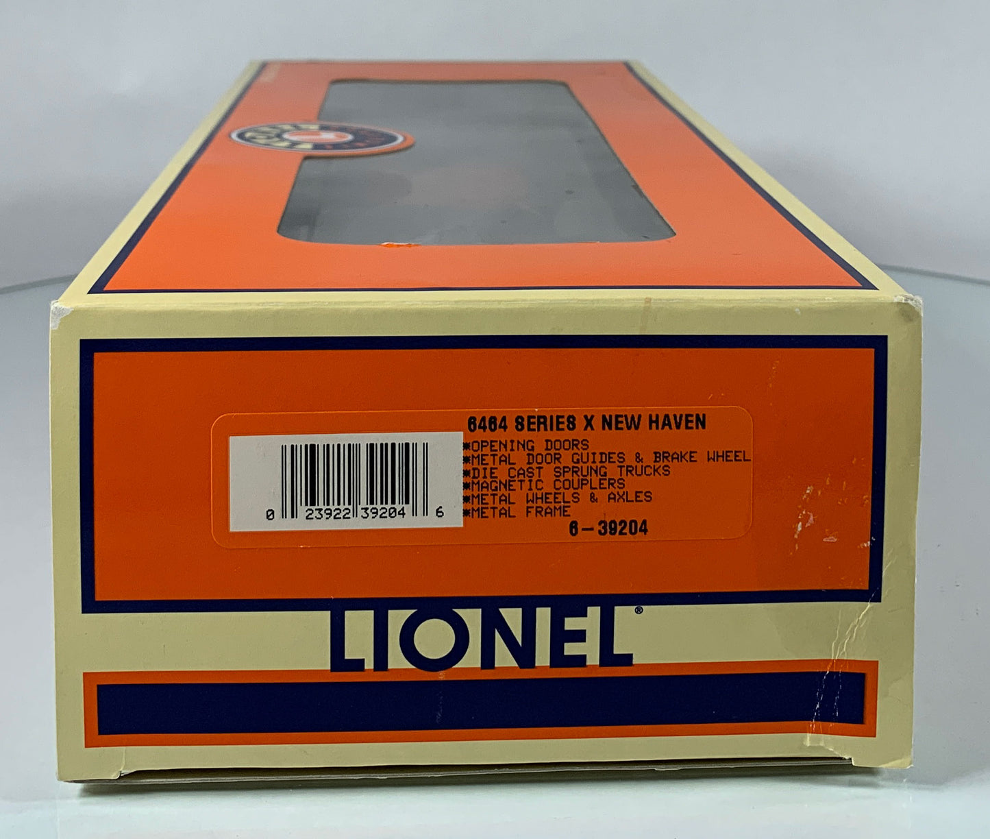 LIONEL • O GAUGE • 2001 New Haven 6464 Series X Boxcar 6-32904 • NEW OLD STOCK