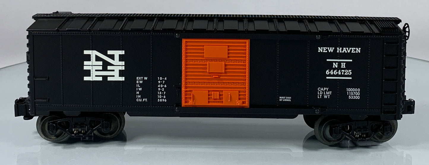 LIONEL • O GAUGE • 2001 New Haven 6464 Series X Boxcar 6-32904 • NEW OLD STOCK