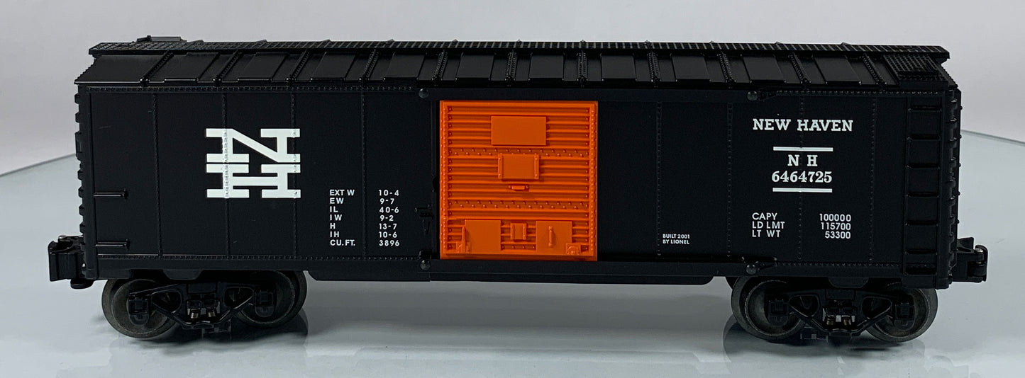 LIONEL • O GAUGE • 2001 New Haven 6464 Series X Boxcar 6-32904 • NEW OLD STOCK