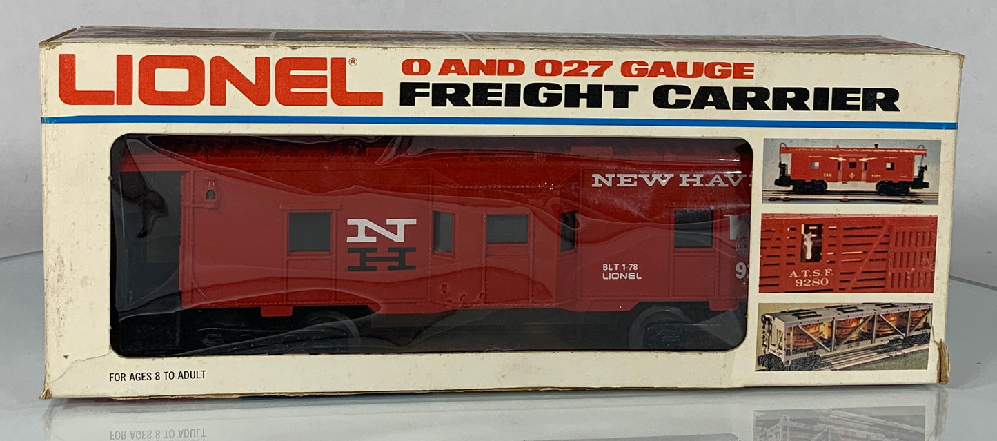 LIONEL • O GAUGE • 1978 METCA New Haven Bay Window Caboose 6-9272 • NEW OLD STOCK