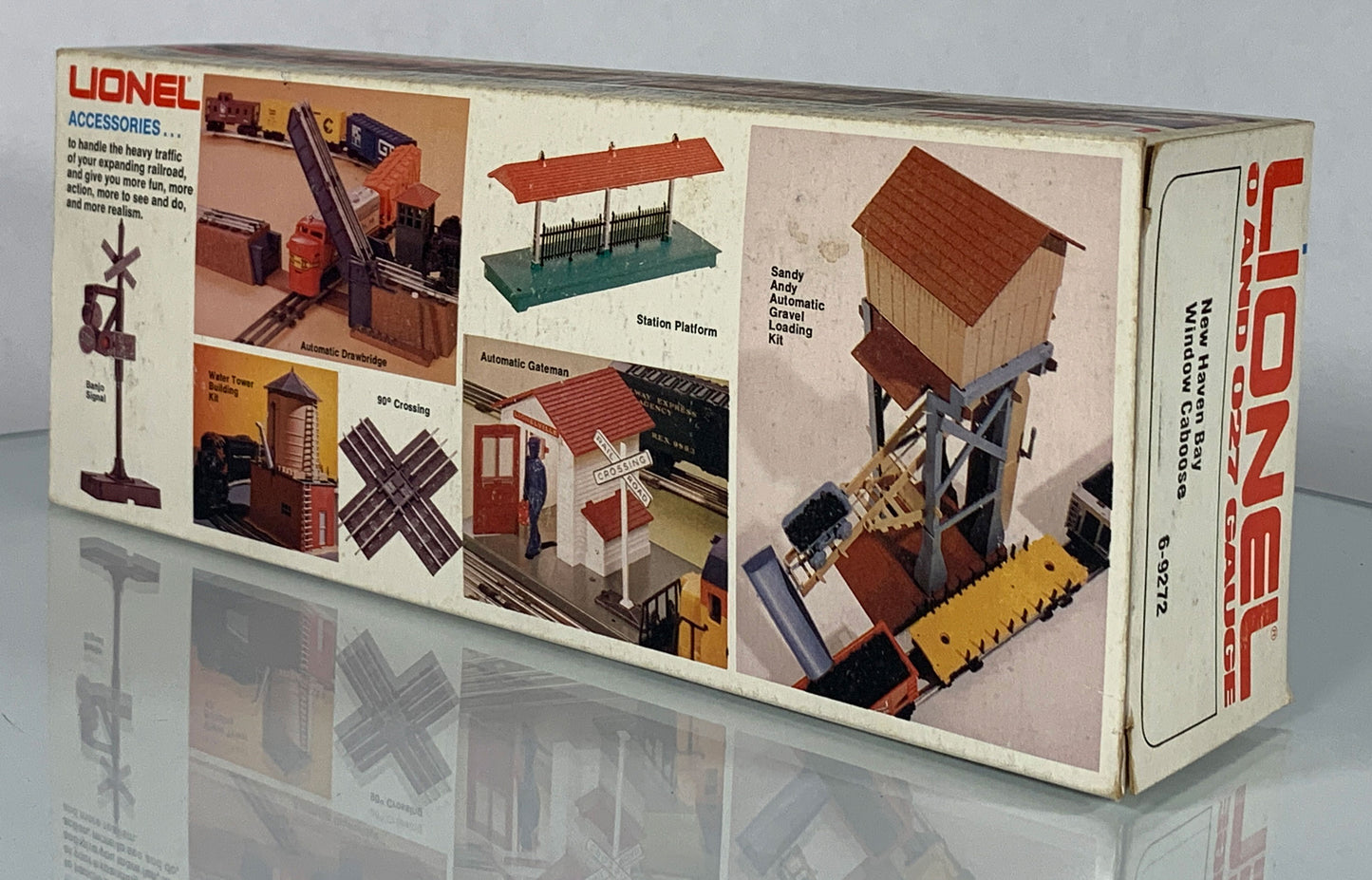 LIONEL • O GAUGE • 1978 METCA New Haven Bay Window Caboose 6-9272 • NEW OLD STOCK