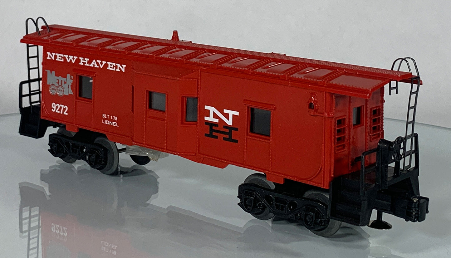 LIONEL • O GAUGE • 1978 METCA New Haven Bay Window Caboose 6-9272 • NEW OLD STOCK