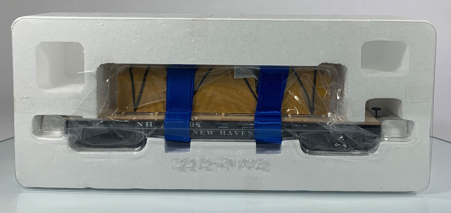 LIONEL • O GAUGE • 2007 New Haven 40’ Flatcar w Covered Load 6-27542 • NEW OLD STOCK