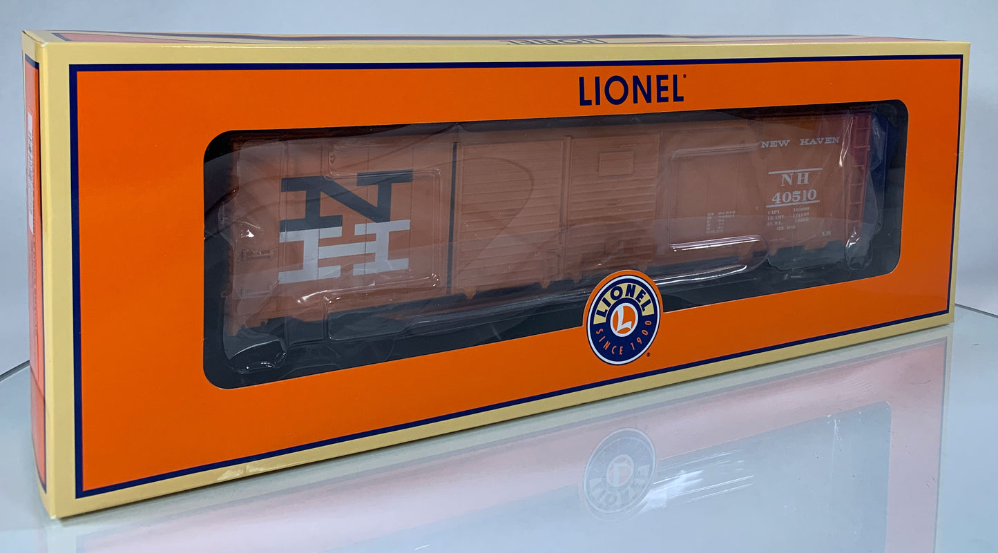 LIONEL • O GAUGE • 2011 New Haven Double Door Boxcar w/Auto Frames 6-27877 • NEW OLD STOCK