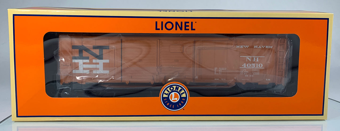 LIONEL • O GAUGE • 2011 New Haven Double Door Boxcar w/Auto Frames 6-27877 • NEW OLD STOCK