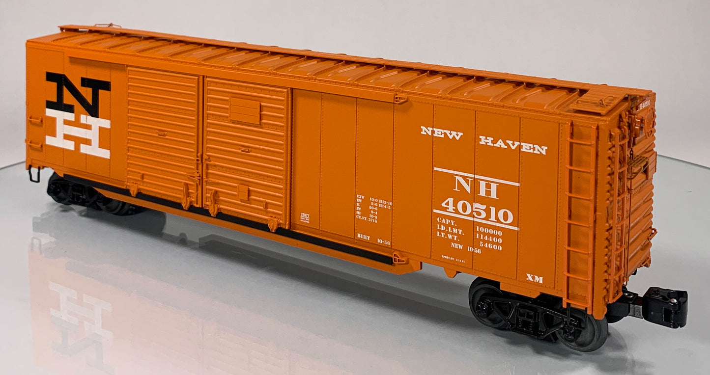 LIONEL • O GAUGE • 2011 New Haven Double Door Boxcar w/Auto Frames 6-27877 • NEW OLD STOCK
