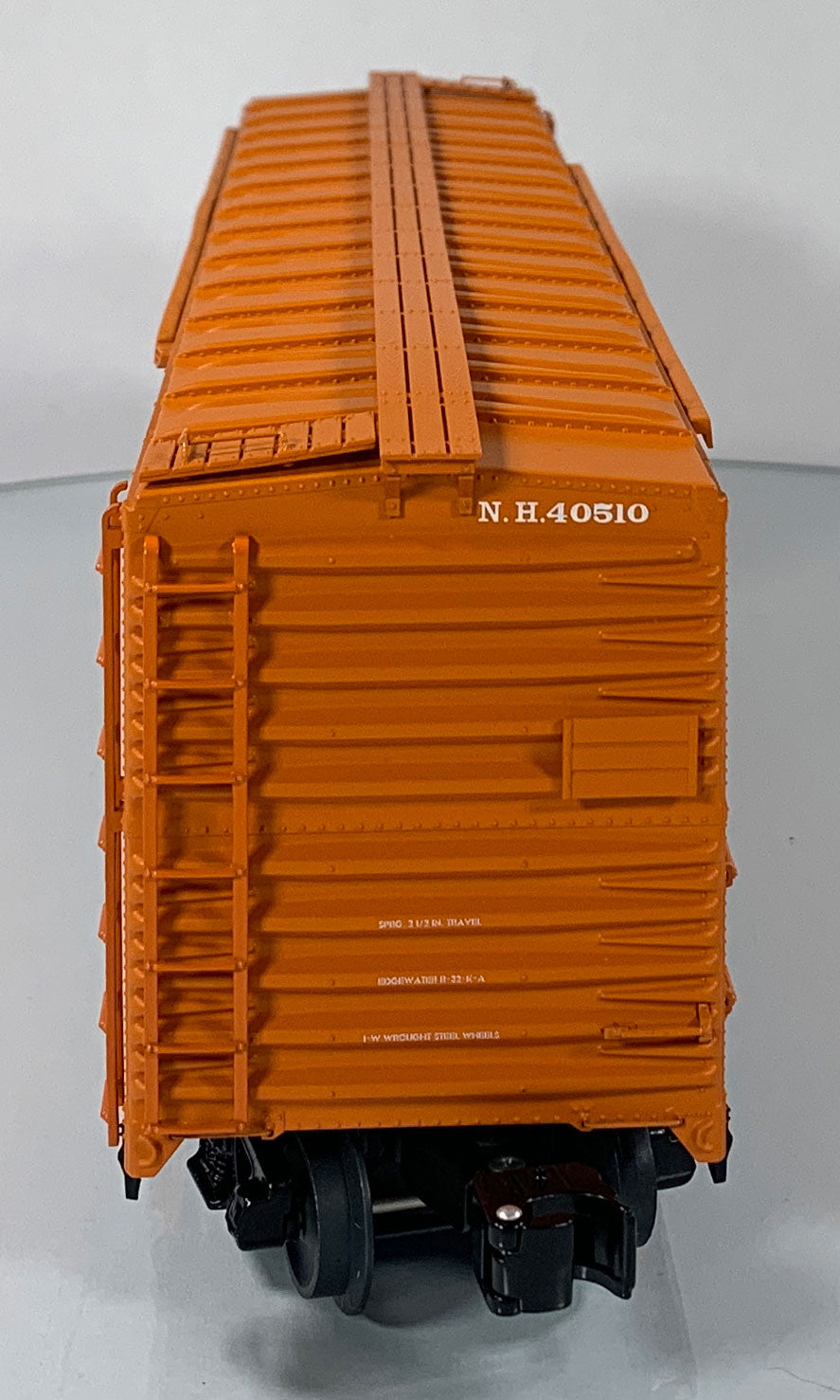 LIONEL • O GAUGE • 2011 New Haven Double Door Boxcar w/Auto Frames 6-27877 • NEW OLD STOCK